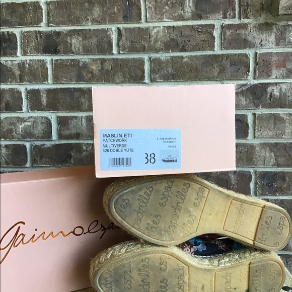 Gaimo Handmade Patchwork Espadrilles - Picture 7 of 8